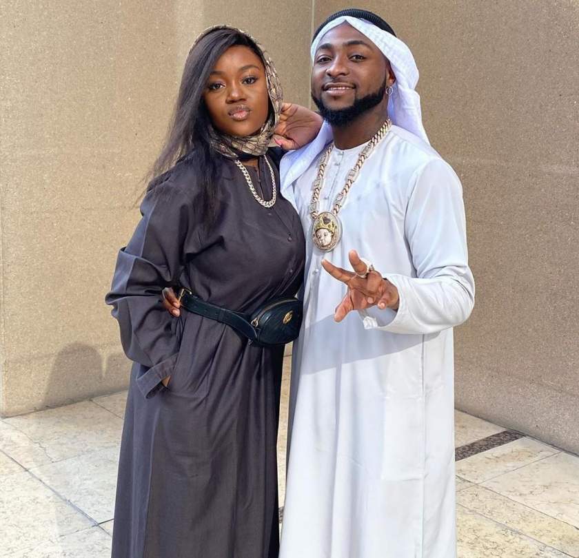 Davido's fiancee, Chioma allegedly denied US visa 8 times due to past criminal record