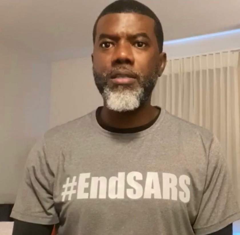 #LekkiMassacre: Reno Omokri shares video of blood at Lekki toll gate, after Gov. Sanwo-Olu said there was no blood at the scene