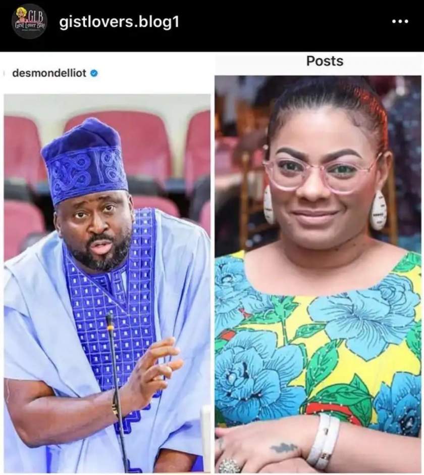 How Desmond Elliot allegedly cheated on his wife with Sophie Alakija's elder sister who has a child for him