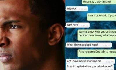 Man shares chat with girlfriend who begged to meet his mother, after three weeks of dating