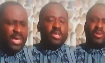 Desmond Elliot breaks down in tears following backlash from Nigerians (Video)