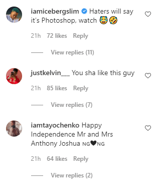 Traditional Wedding: Fans Reacts To Dj Cuppy, Anthony Joshua's Photo