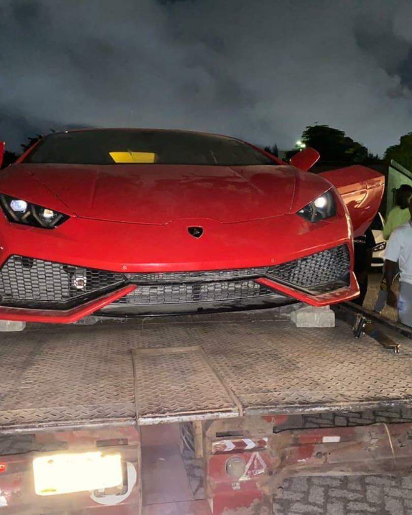 Davido Aquires Brand New Lamborghini (Photos/Video)