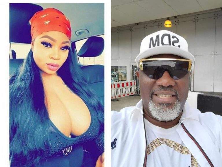 'I am not your uncle' - Dino Melaye tells curvy model, Roman Goddess who visited him in a hotel