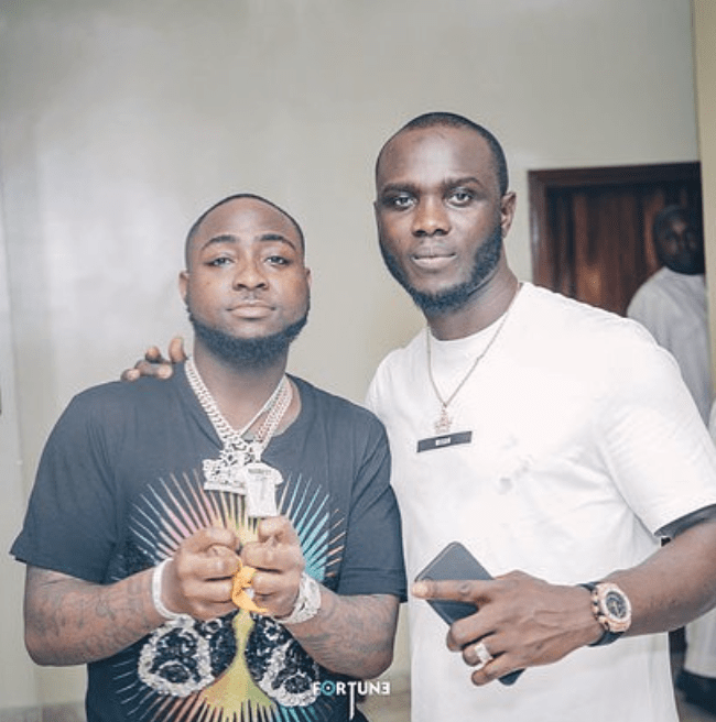 "Your album is wack" - Davido's crew member, Obama DMW shades Wizkid?