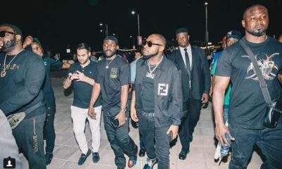 Davido And His Crew Allegedly Denied Access To Popular Ghanaian Club (Video)