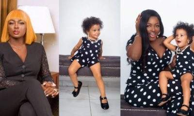 BBNaija's Ka3na Steps Out With Daughter, Lila In New Adorable Photos