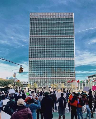 #EndSARS Protest In New York