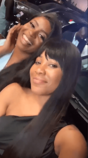 Erica hangs out with vice president Osinbajo's daughter, Kiki, in Abuja (Photos/Video)