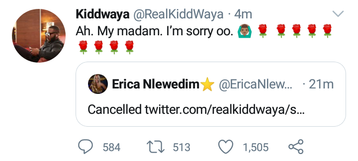 'Why can't you cook?' - Kiddwaya reveals Erica can't cook as they 'expose' each other on Twitter