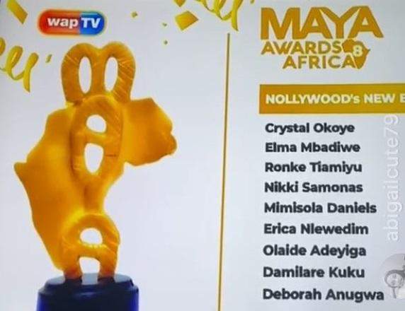 MAYA Awards: Erica Nlewedim crowned winner of Nollywood's new bride category