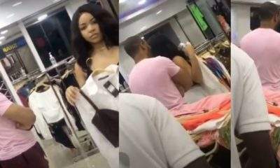 BBNaija lovebirds, Nengi and Ozo go on shopping spree in Lagos (Video)