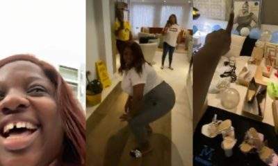 Dorathy Dances For Fans As They Gift Her 25 Pairs Of Shoes On Her Birthday (Video)