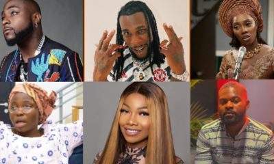 #EndSars: See list of celebrities, including Davido and Burna Boy, dragged to court for participating in the protests