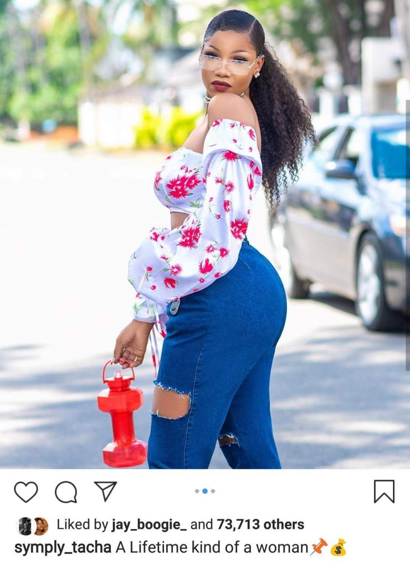 I'm a lifetime kind of woman - Tacha says as she shares new photos