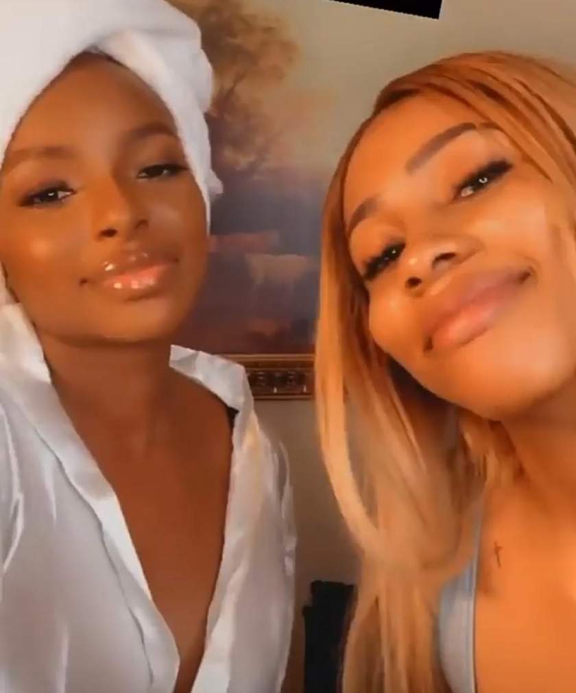 'Wathoni is so pretty, she's fine' - Mercy Eke hails Wathoni as they meet for the first time (Video)