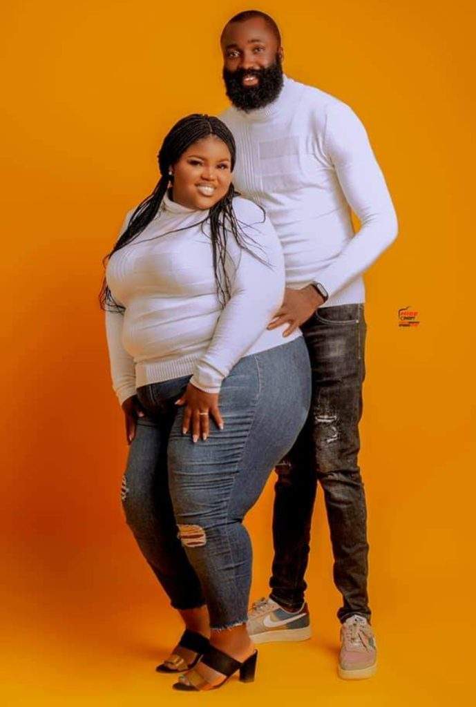 "It won't have been possible without God" - Plus size lady says as she shares beautiful pre-wedding photos