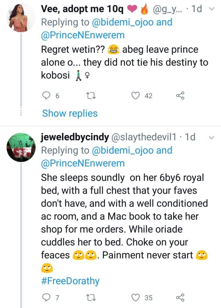 'How do you sleep at night? Boyfriend snatcher' - Lady calls out Dorathy Bachor for allegedly snatching Prince