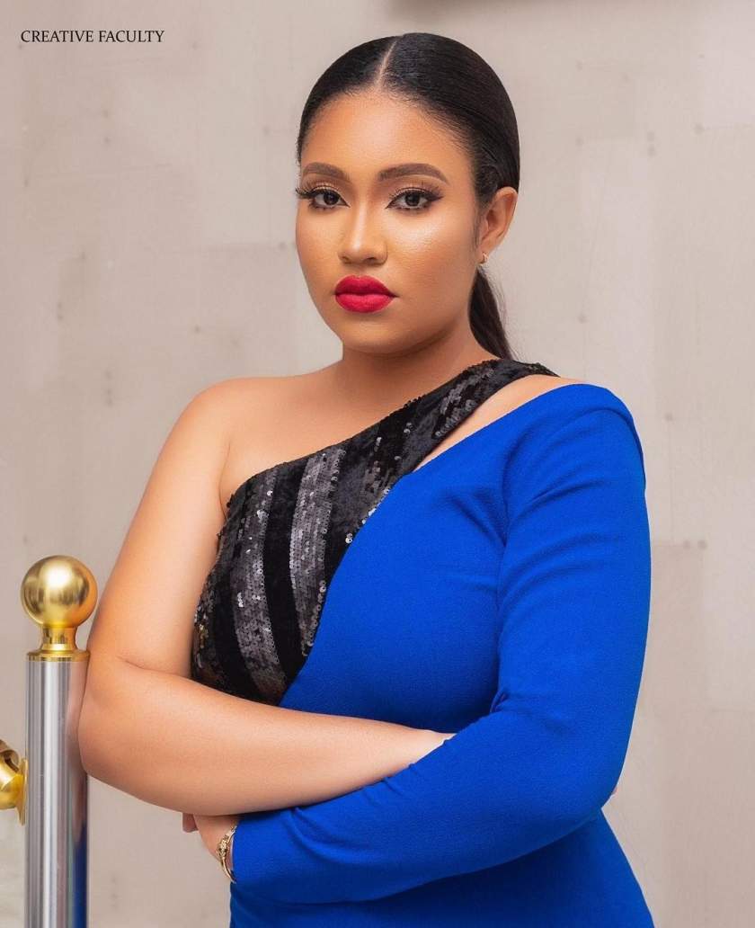 Flavour's babymama, Anna Ebiere allegedly involved in husband snatching scandal with boss who employed her in his office