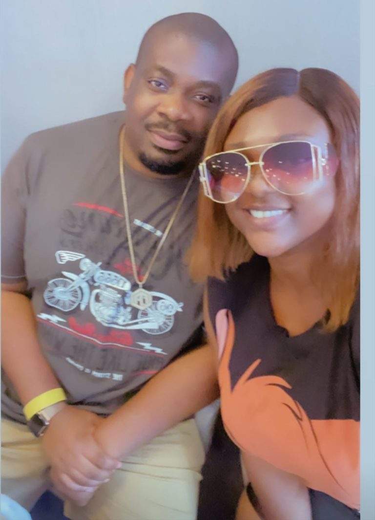 DonJazzy and actress Nazo spotted together after she asked him out on a date