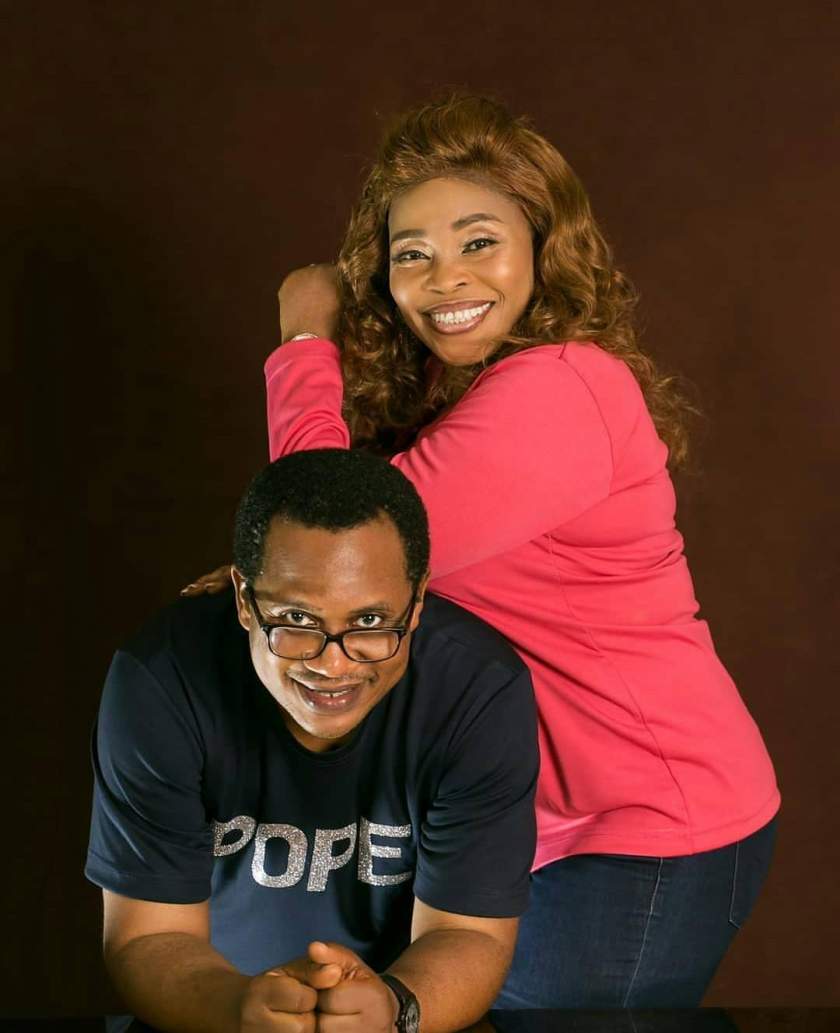 Tope Alabi's daughter, Ayomikun reacts as another man claims to be her biological father