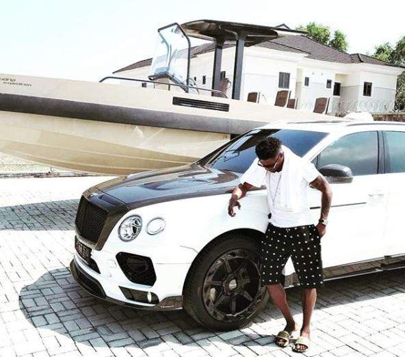 obafemi martin's Bentley 