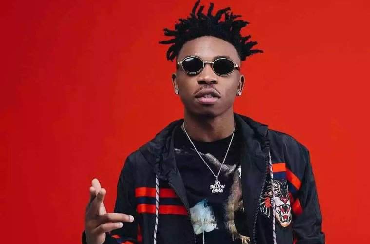 Hilarious reactions as singer, Mayorkun mourns the death of his adorable pet dog