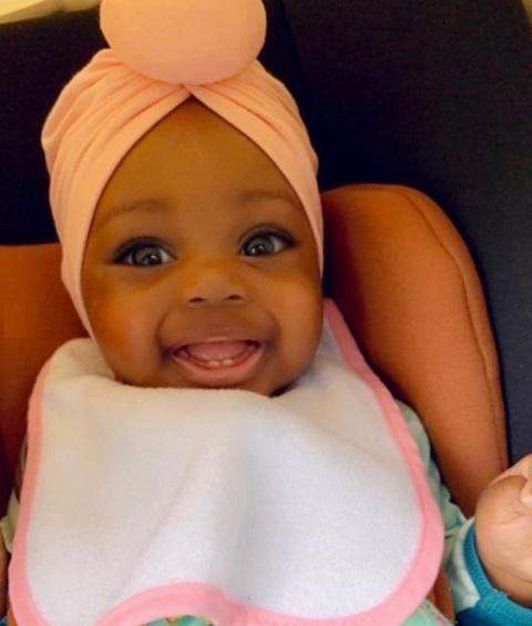 Timaya unveils beautiful pictures of his 6-months-old daughter