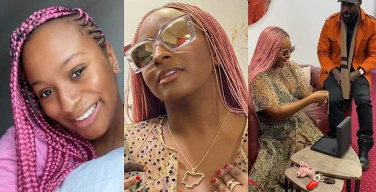 DJ Cuppy treats herself to an expensive jewelry gift ahead of her 28th birthday (Video)