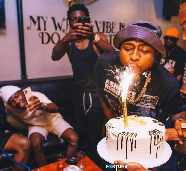 Check out photos and videos from Davido's 28th beach birthday party