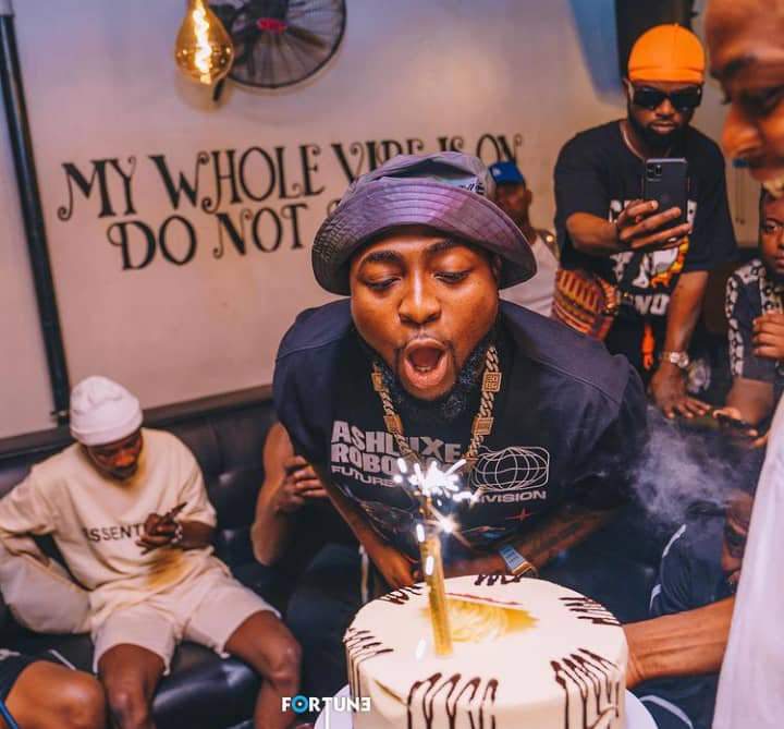 Check out photos and videos from Davido's 28th beach birthday party