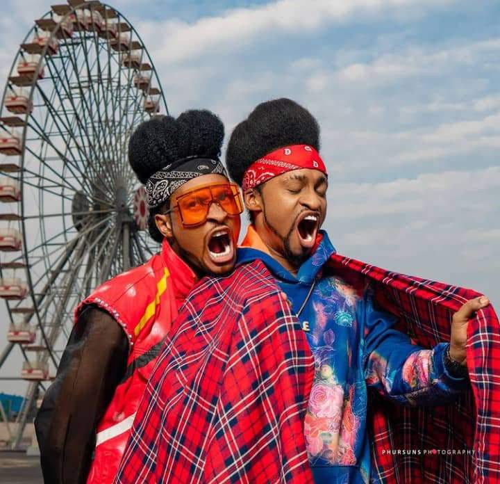 'Time to start questioning our parents' - Denrele Edun says as he meets his lookalike (Photos/Videos)