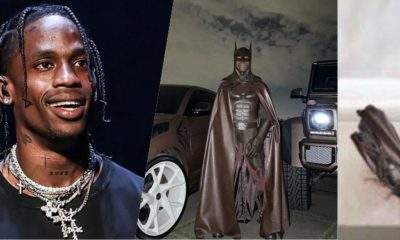 Halloween: Travis Scott deletes IG account after being compared with 'flying cockroach'