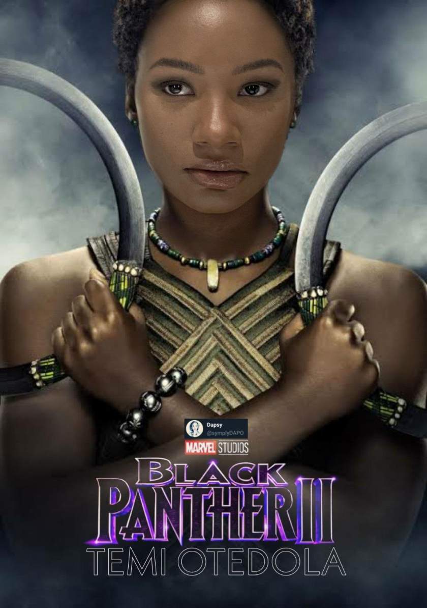 Temi otedola black panther 2 cover