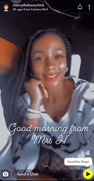 'Mrs H' - Mercy Eke writes as photo of her with mystery man surfaces