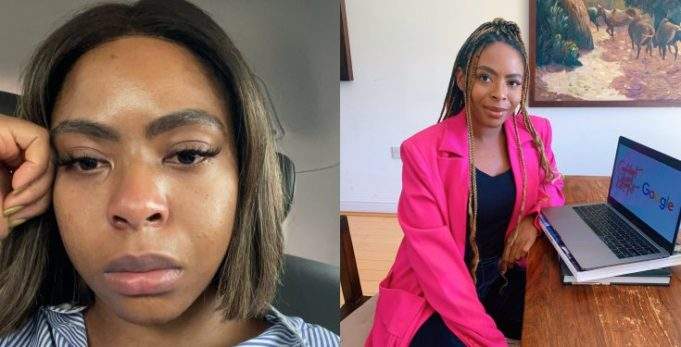 Nigerian lady asked to cut eye-lashes before passport renewal