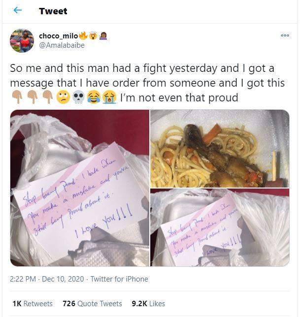 Man gets broke shamed after his girlfriend shared a photo of the gift she got from him