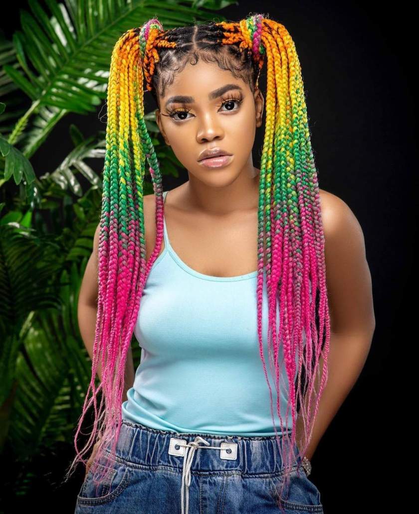 Lil Frosh's ex girlfriend, Gift shares the DM she received from a fraudster