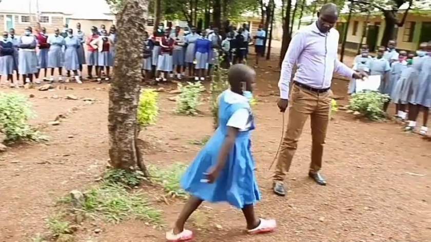 Primary school pulpil, Bridget goes viral after she was called out by her teacher, for breaking all the rules in school (Video)