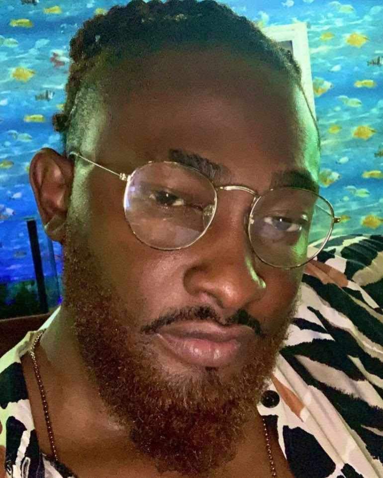 Reactions As BBNaija Star, Uti Nwachukwu Tints His Beards Gold