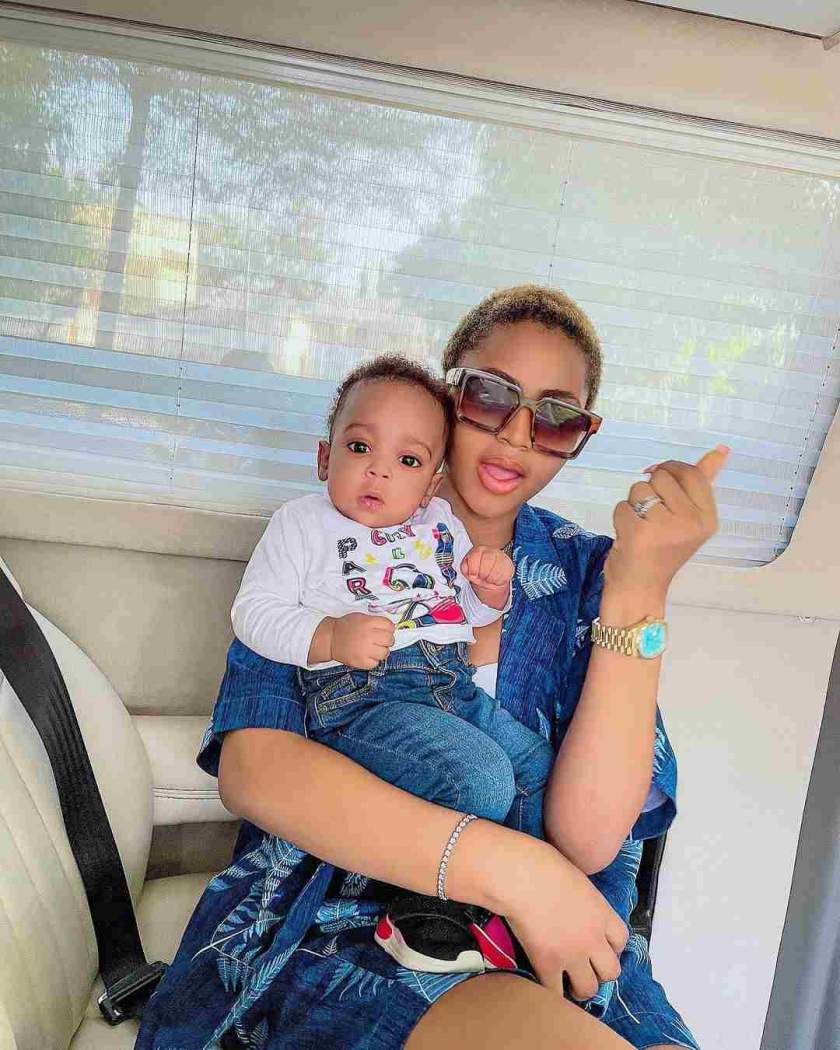 "I don't know how to play with babies" - Fans lambast Regina Daniels over comment