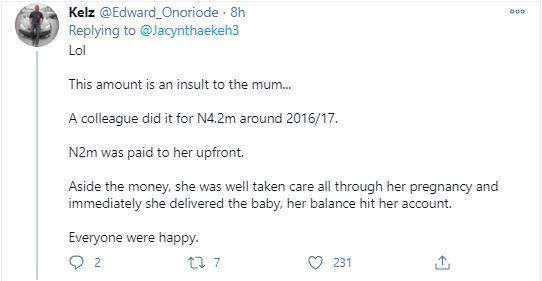 Lady offers N1.2m to any woman who agrees to be surrogate mother to her child