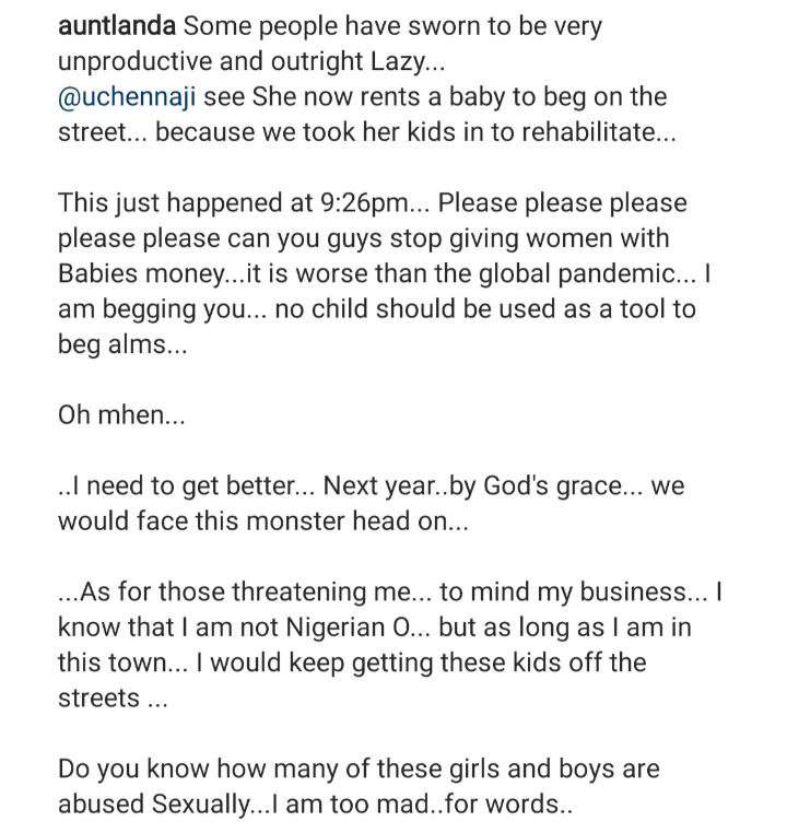 OAP exposes a street beggar OAP exposes a street beggar