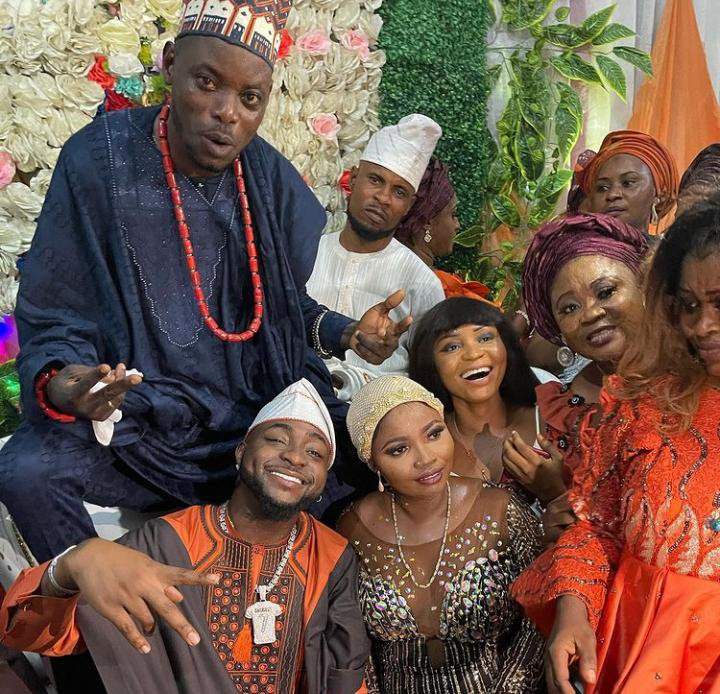 Davido attends his driver's wedding, performs for guests (Photos/Videos)