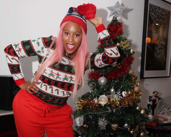 Again, DJ Cuppy receives an expensive jewelry from her mystery man for Christmas (Photos)
