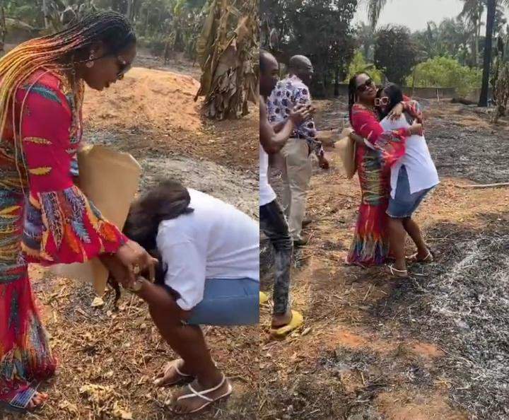 Kaisha receives a piece of land from her mother