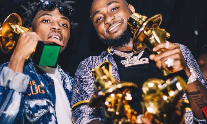 "Lil bro levelled up" - Davido goes emotional as Mayorkun is nominated in same Headies Award category with him, Wizkid and Burna Boy