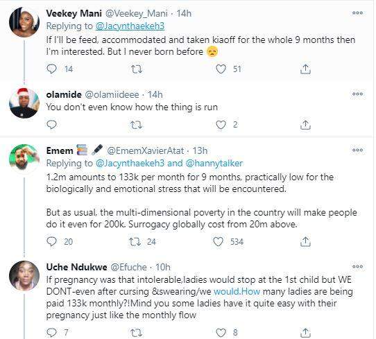 Lady offers N1.2m to any woman who agrees to be surrogate mother to her child