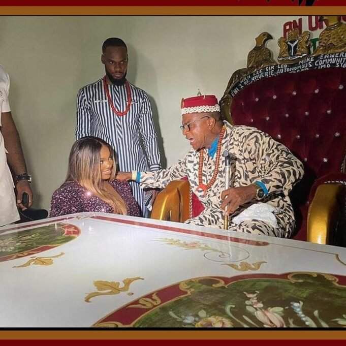 BBNaija's Prince takes Dorathy home to meet his parents in Imo state (Photo/Video)