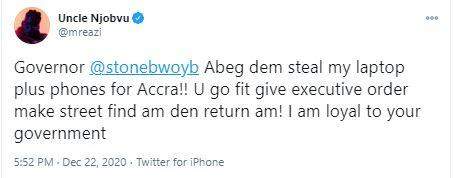 Singer, Mr Eazi cries out for help after getting robbed in Ghana